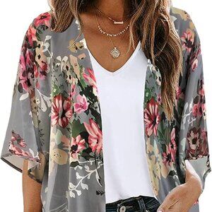 Floral Print Cover Up